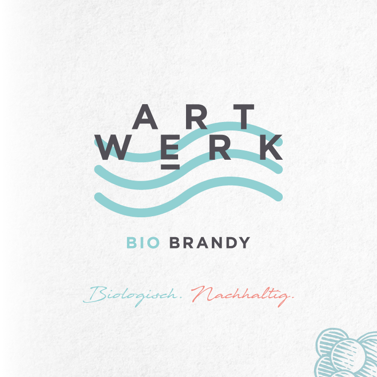 Printdesign von der Vagabunt Kreativagentur für Art Werk Bio Brandy